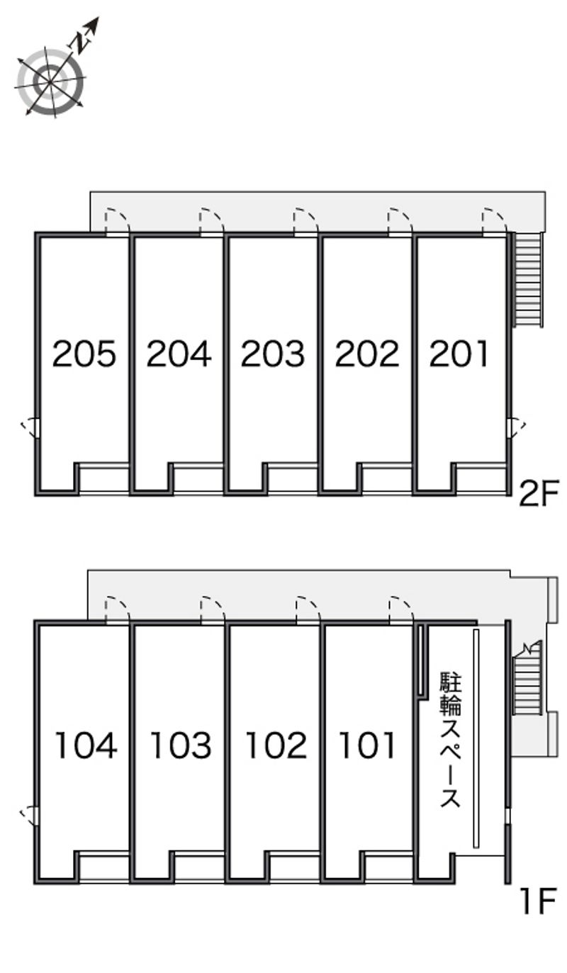 レオネクストアムール羽生 間取配置図