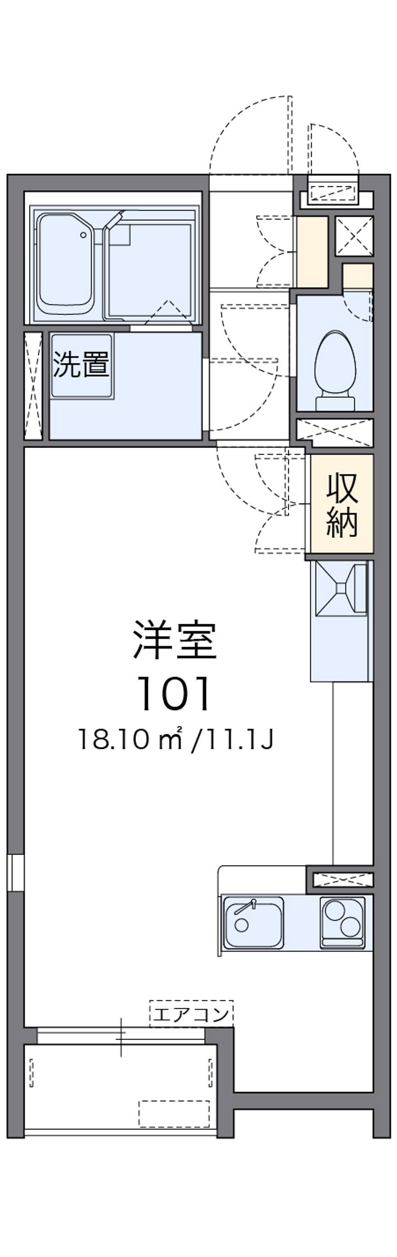 レオネクストミルアージュ 間取図