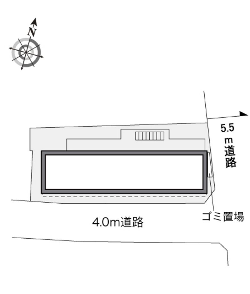 レオパレスプレミール 配置図