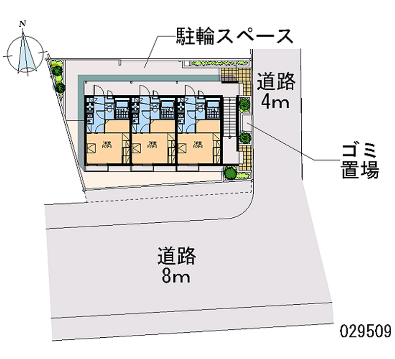 レオパレスエル 区画図
