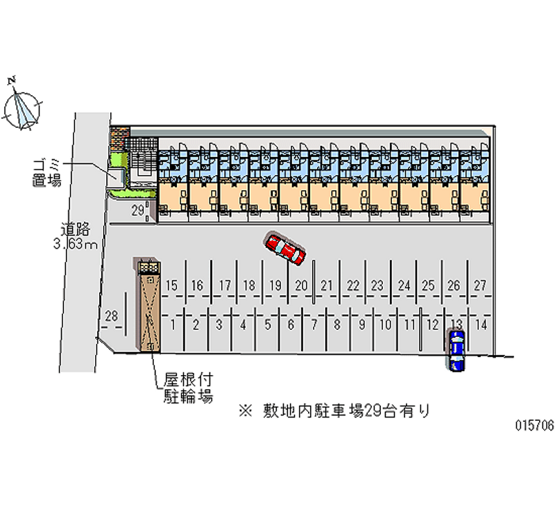 レオパレスｆｌｏｒａⅡ 共用部分