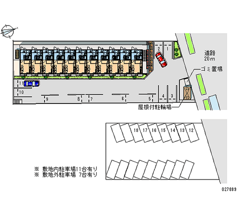 27889 bãi đậu xe hàng tháng