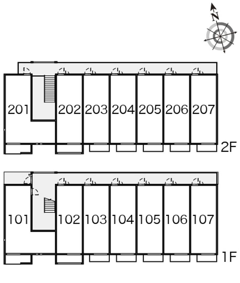 ミランダ大邸 間取り配置図