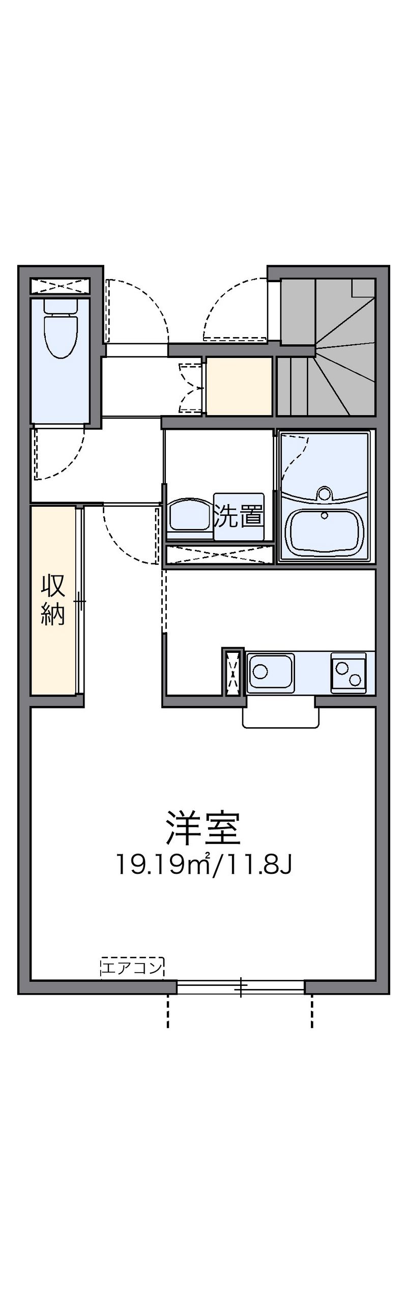 レオネクストマンダリーヌⅥ 間取り