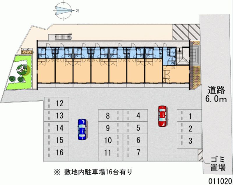 11020月租停車場