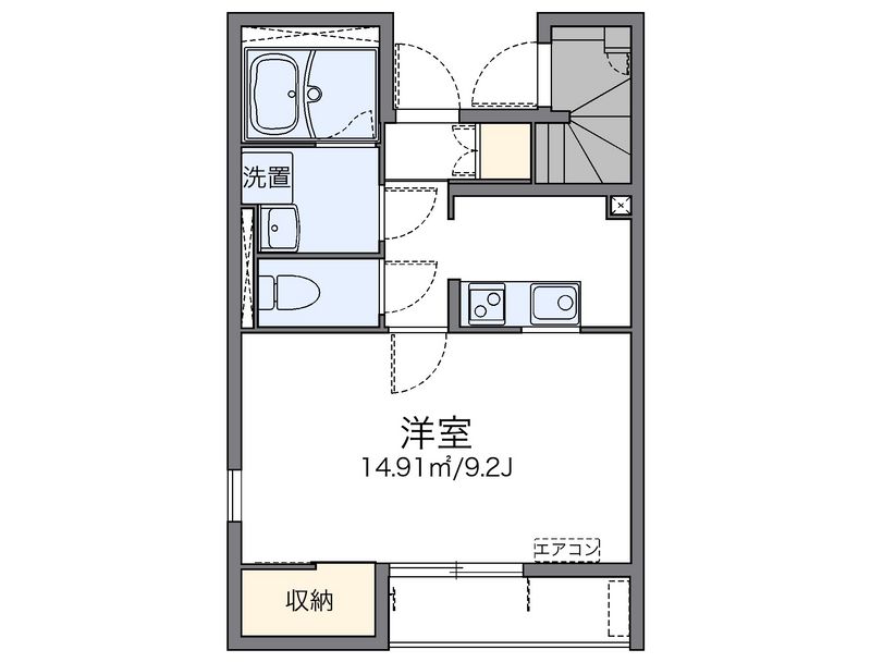 レオネクスト朝陽Ⅱ 間取図