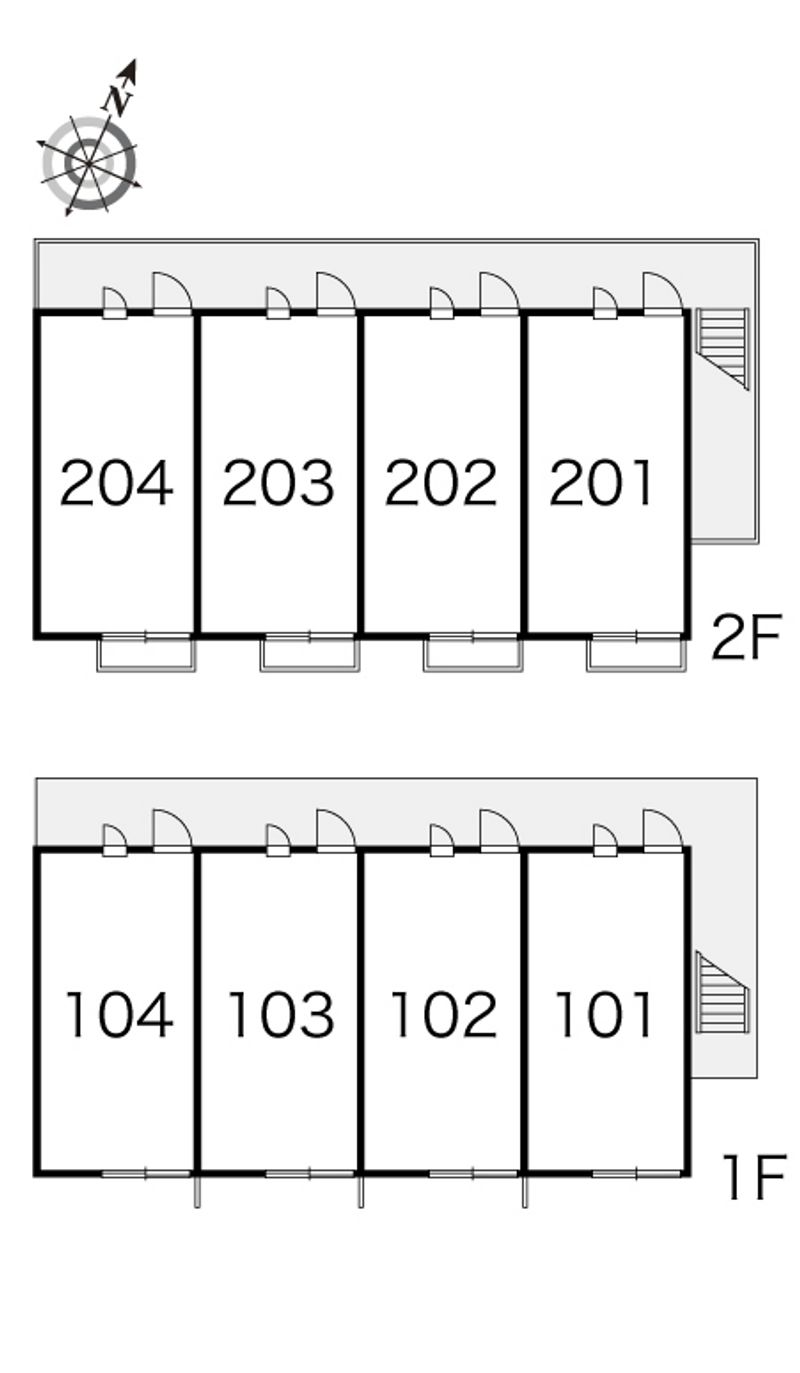 leopalace Ozaki Floor plan layout diagram