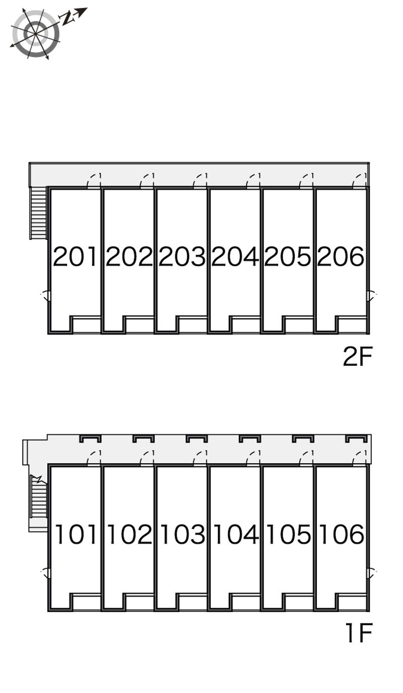 レオネクスト北沢 間取り配置図