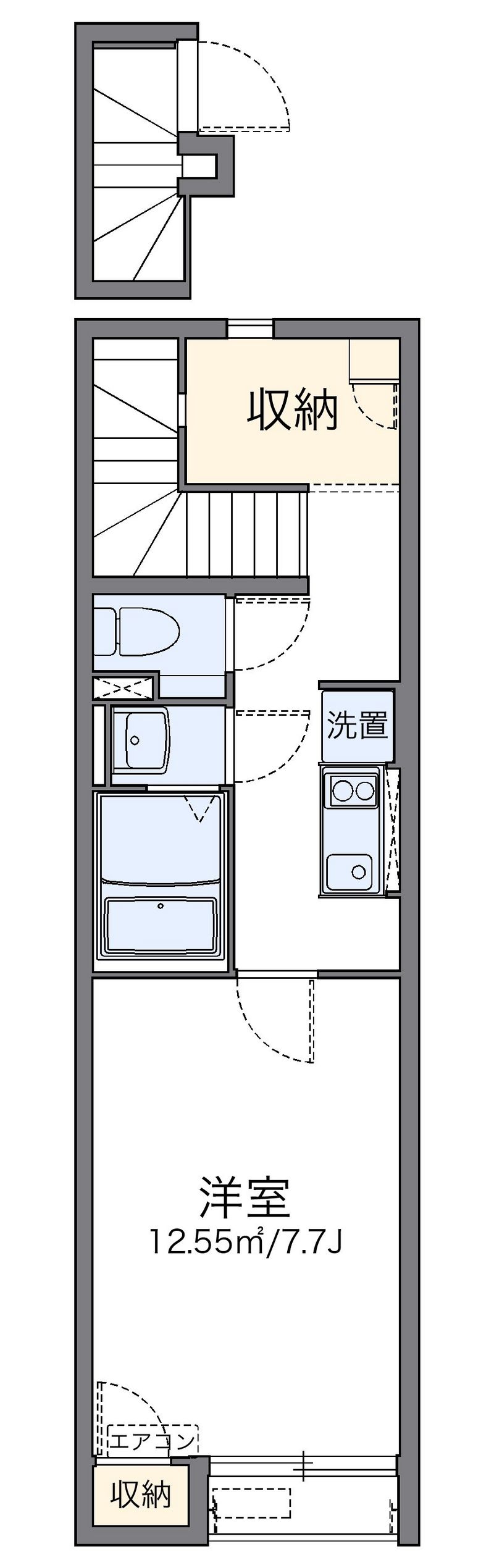 レオネクストジュン 間取図