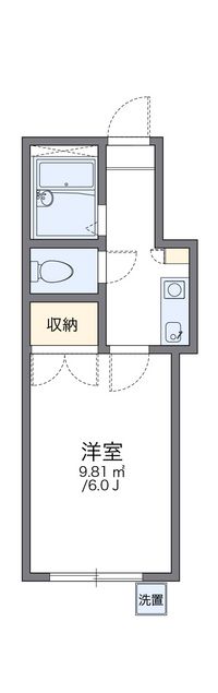 レオパレス沖野上Ｐａｒｔ２ 間取り図