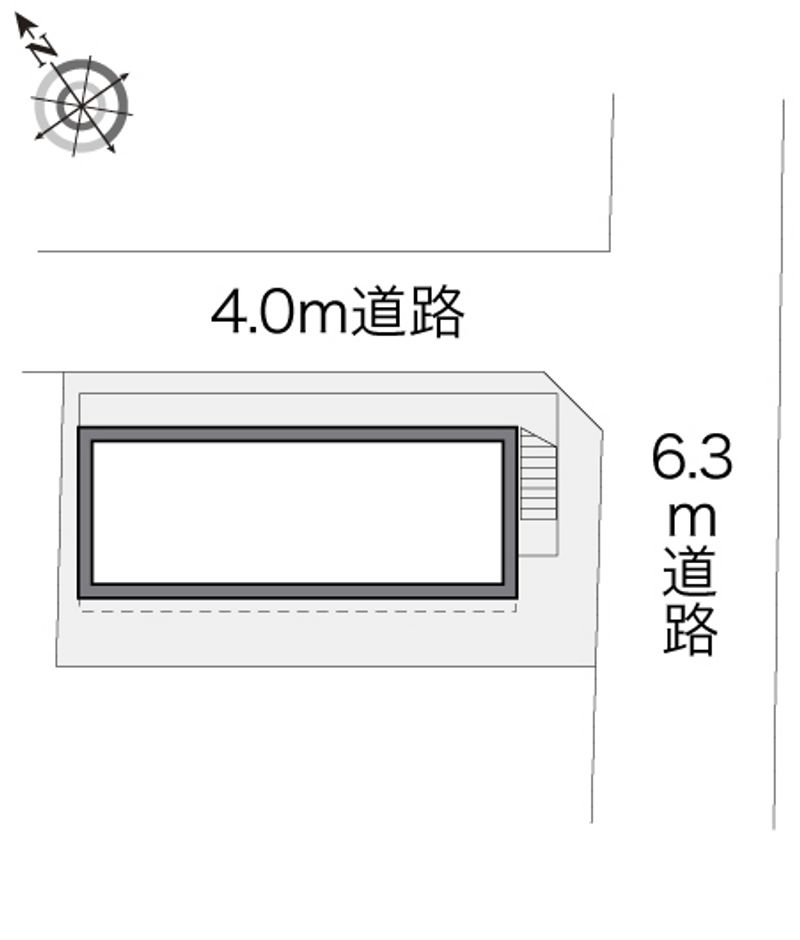 レオパレスラルク深沢Ⅱ 配置図