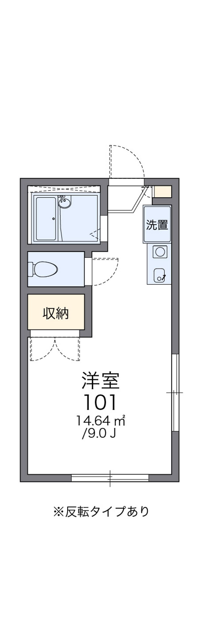 レオパレスローザンヌⅡ 間取図