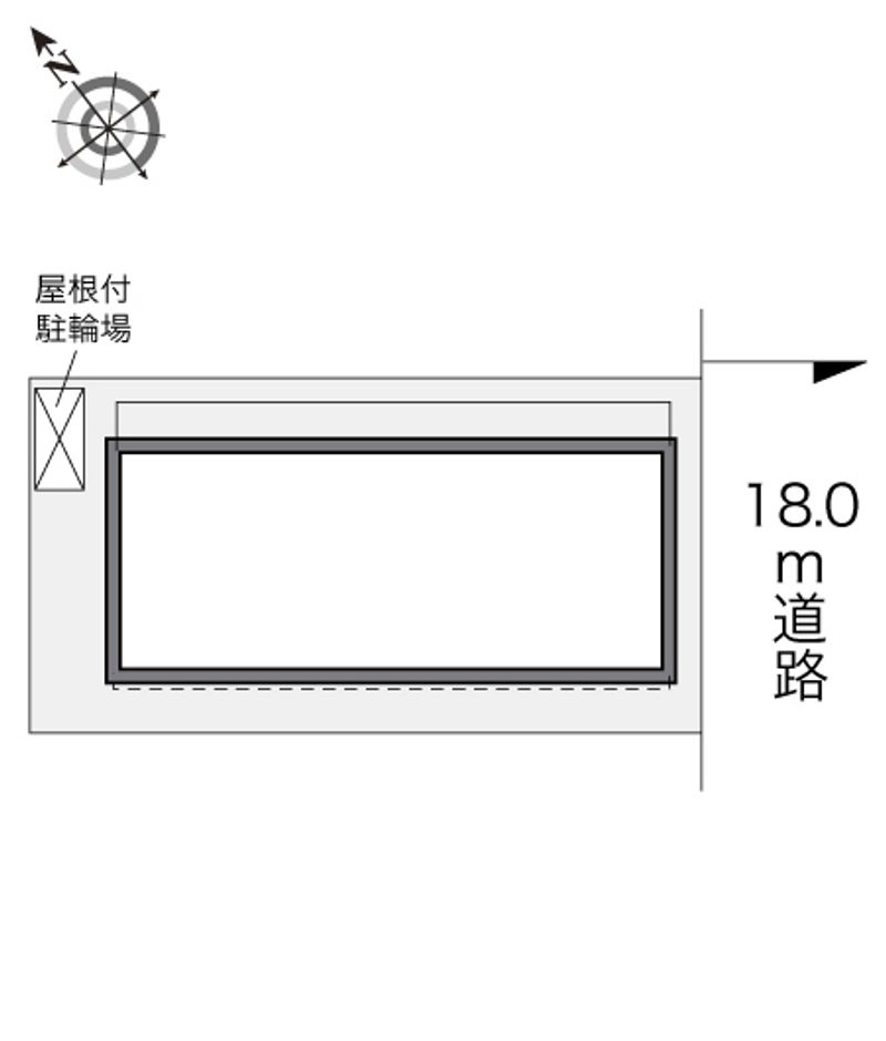 レオパレスアズール松戸 配置図