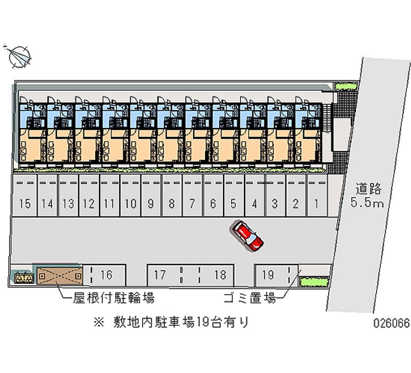 26066月租停车场