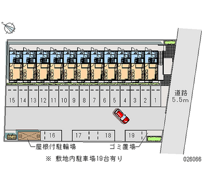 26066 Monthly parking lot