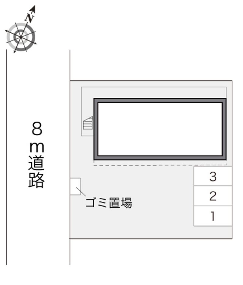 レオパレスソフィア 配置図