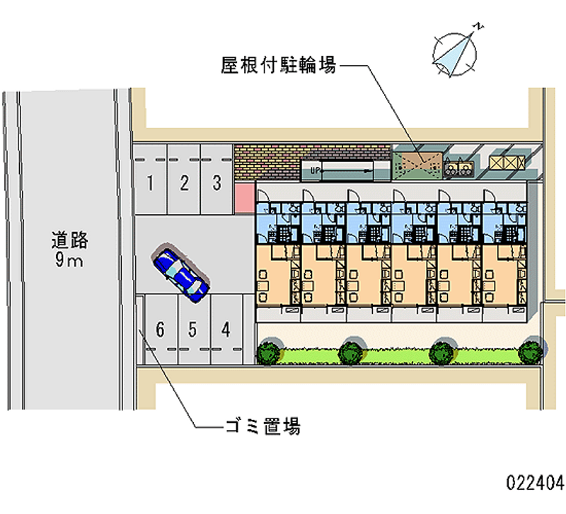 22404 Monthly parking lot