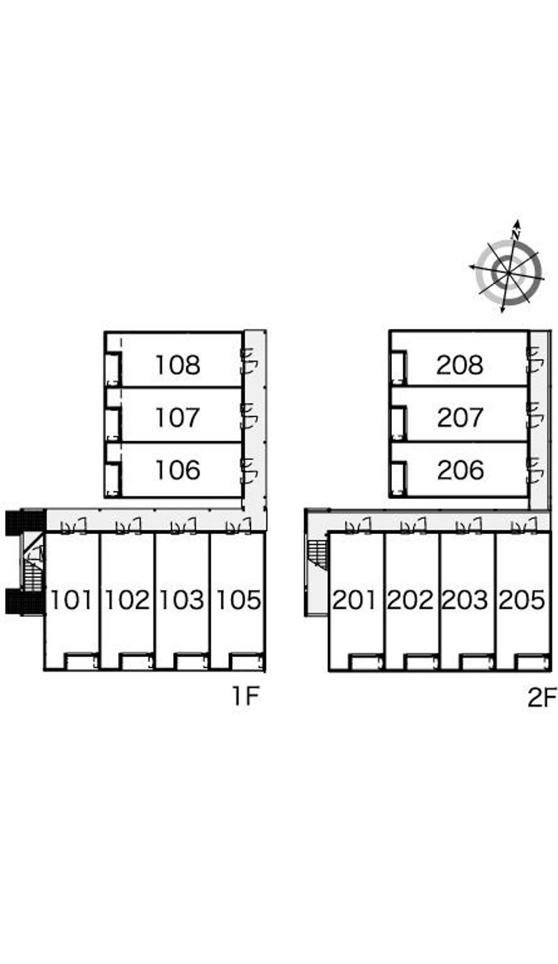 レオネクストアイリーブルー 間取り配置図
