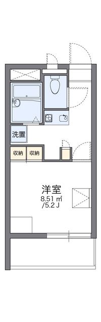 レオパレスＮ 間取り図