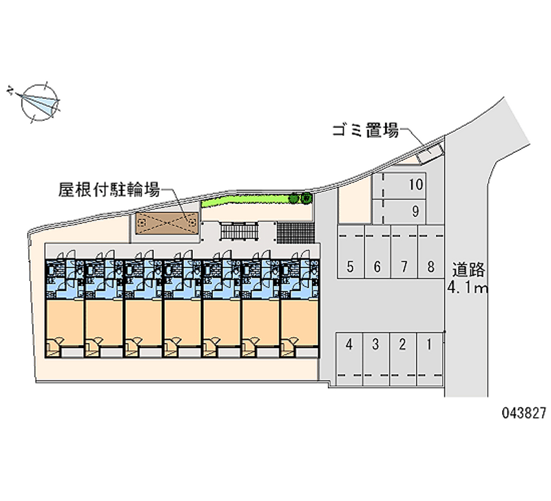 43827月租停車場