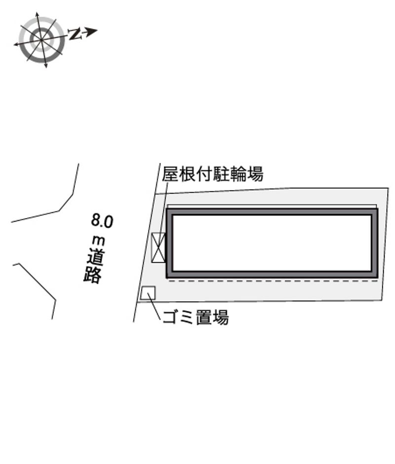 レオパレスウッドグリーン 配置図