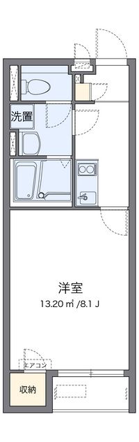 レオネクストクレモンティーヌ 間取り図