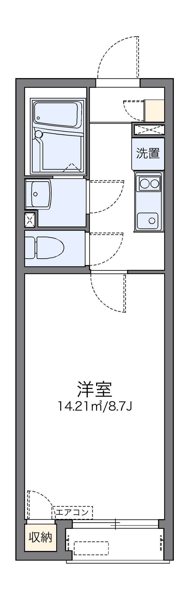 レオネクストヴィラ羽生東 間取図