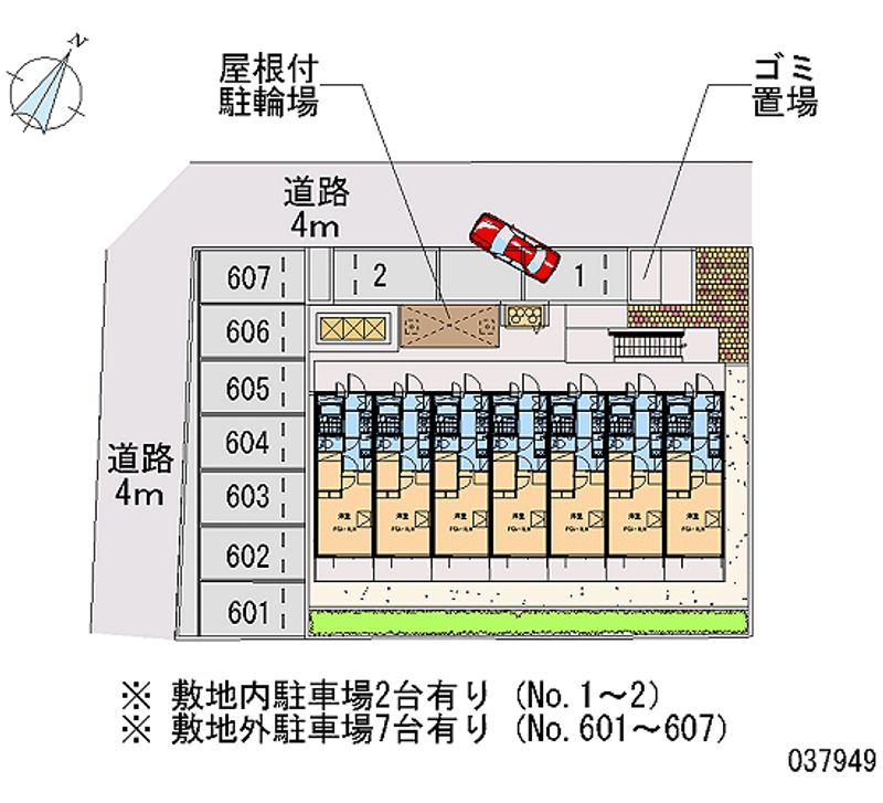 37949月租停車場