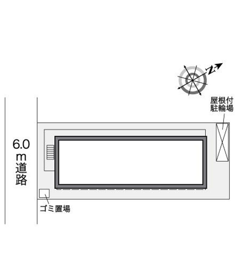 レオパレス向陽 配置図