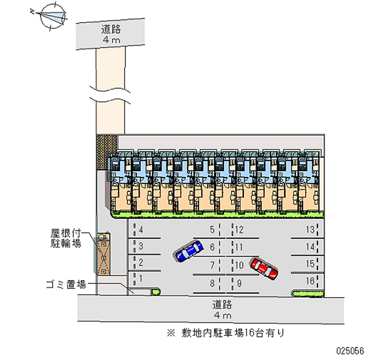 25056 bãi đậu xe hàng tháng