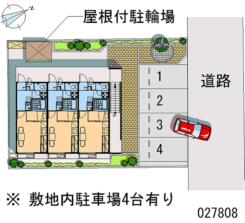 27808 Monthly parking lot