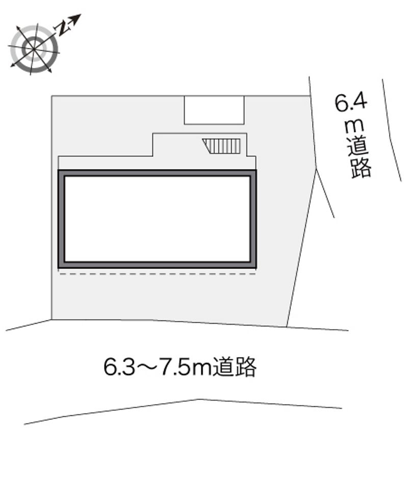 レオパレステナマント　２４ 配置図