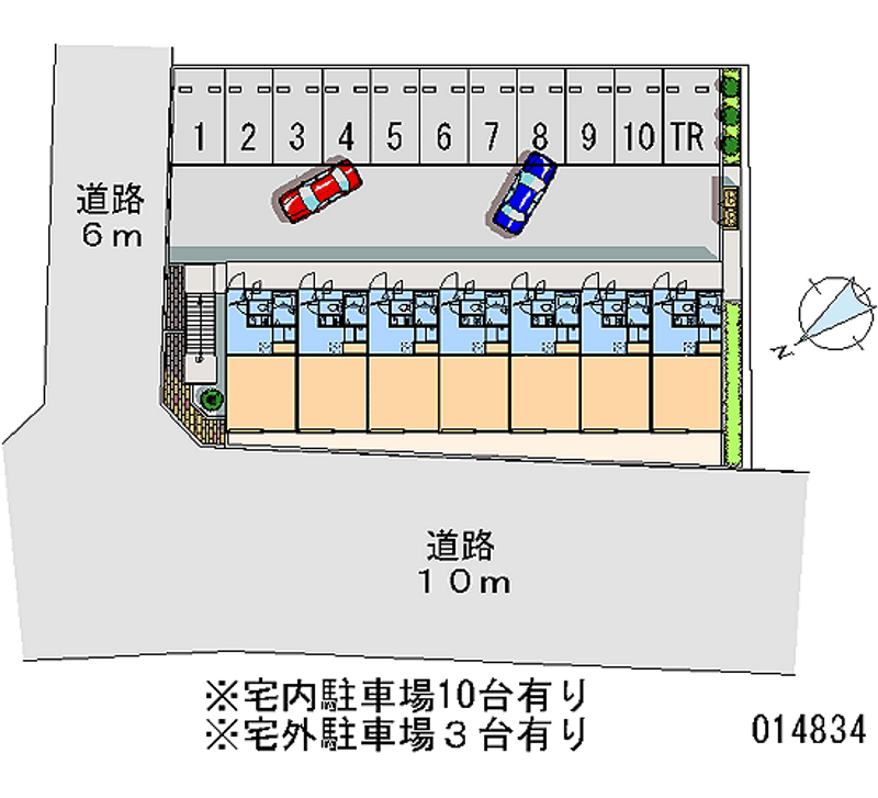 レオパレスＢｌｏｏｍ 月極駐車場