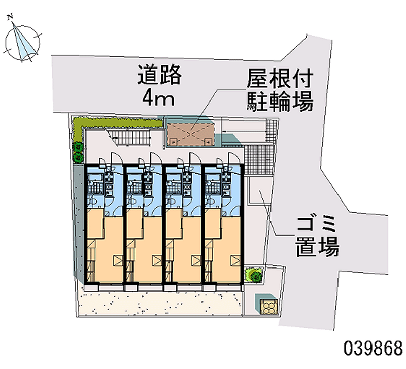レオパレス広貴 区画図