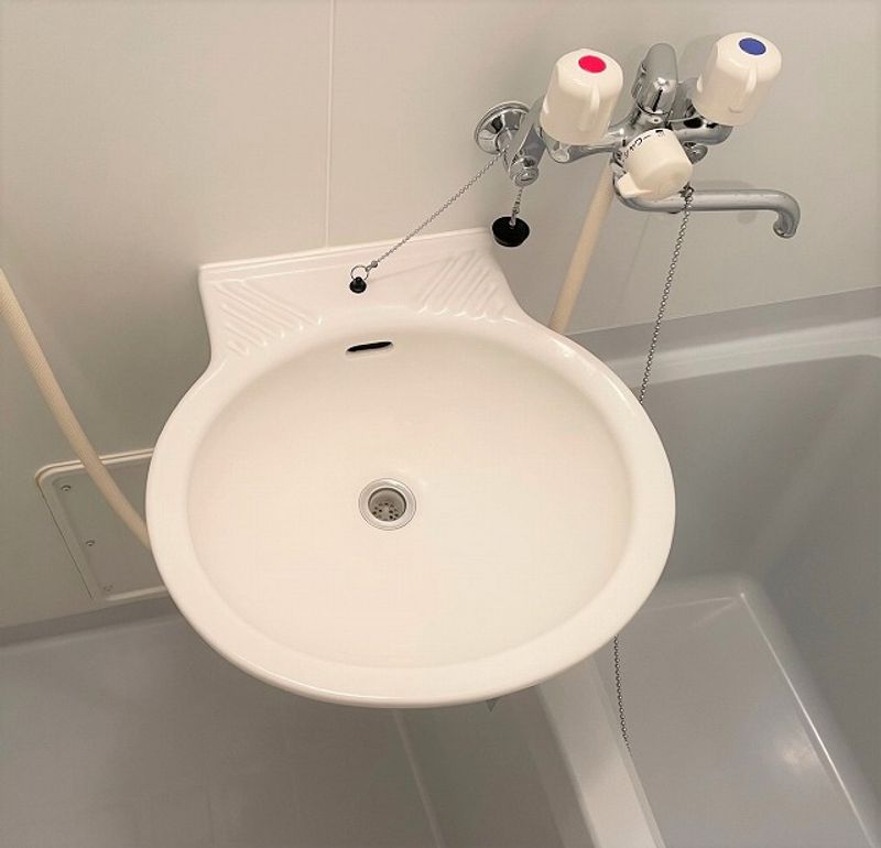 レオパレスリトルマウンティン 洗面台