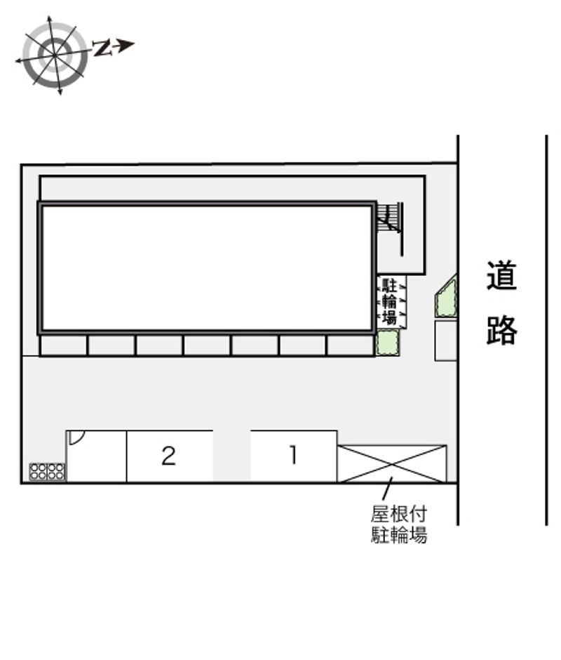 レオパレスＨＯＭＥＳ’Ｕ 駐車場