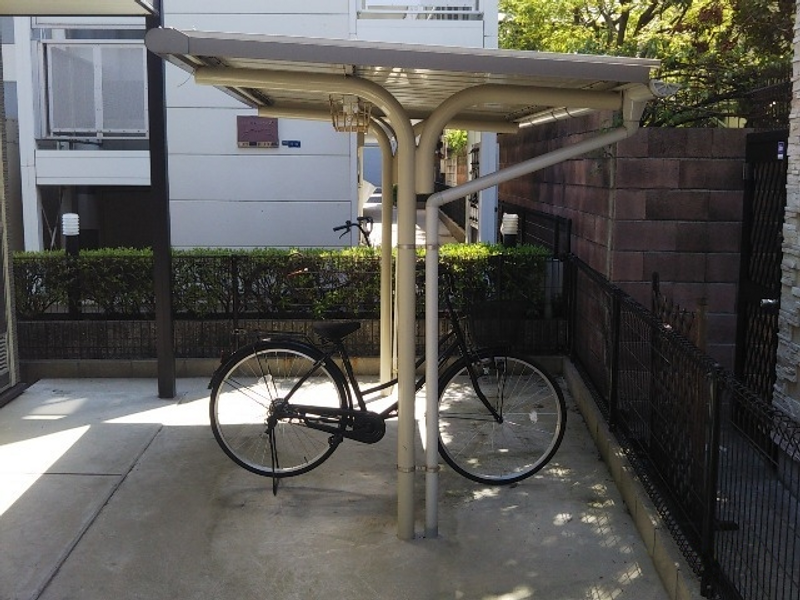 レオパレスタウンコート北田辺Ⅱ 庭