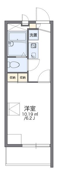 レオパレスかおり 間取り図