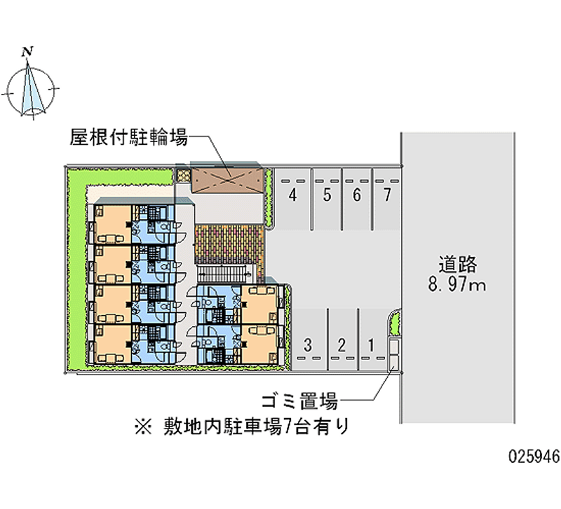 25946 Monthly parking lot