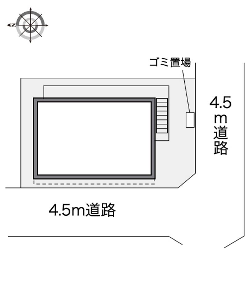 レオパレスアザレーア 配置図