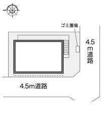 レオパレスアザレーア 配置図
