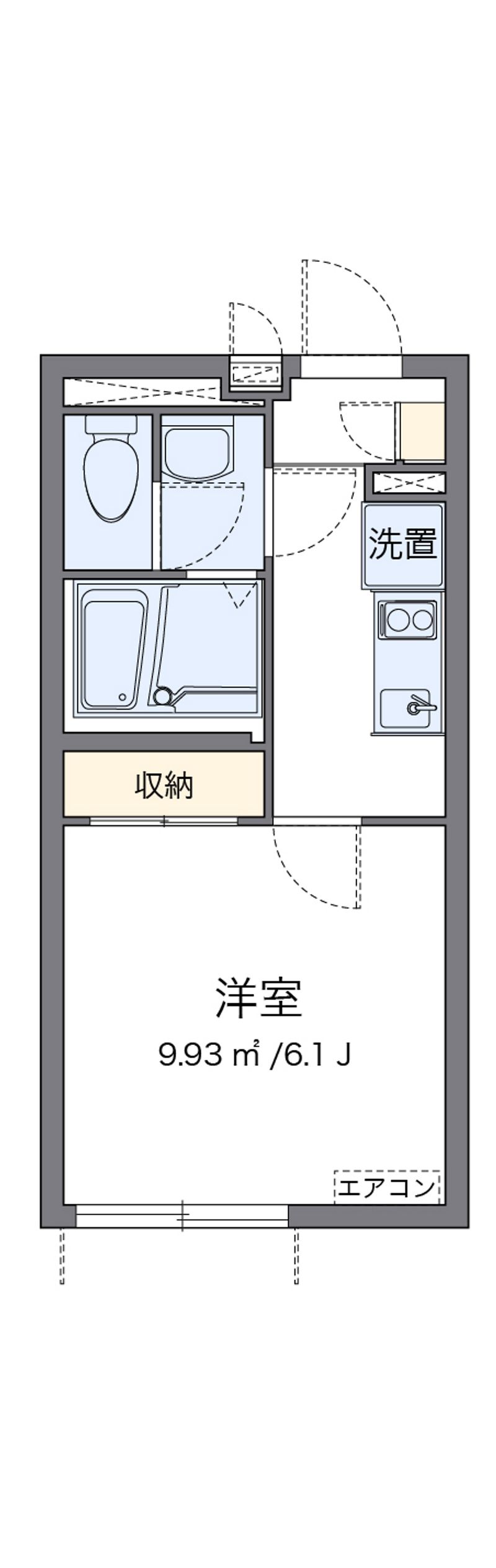 クレイノ幸 間取り