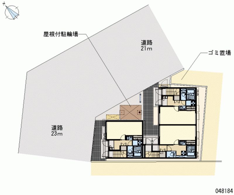 レオネクストアローステージⅡ 区画図