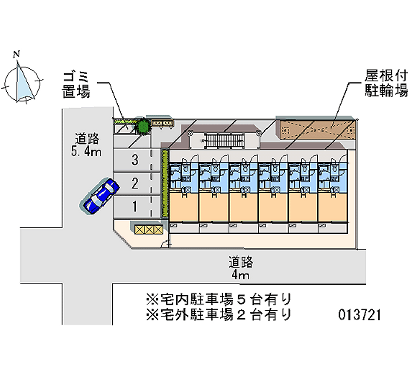 13721月租停車場