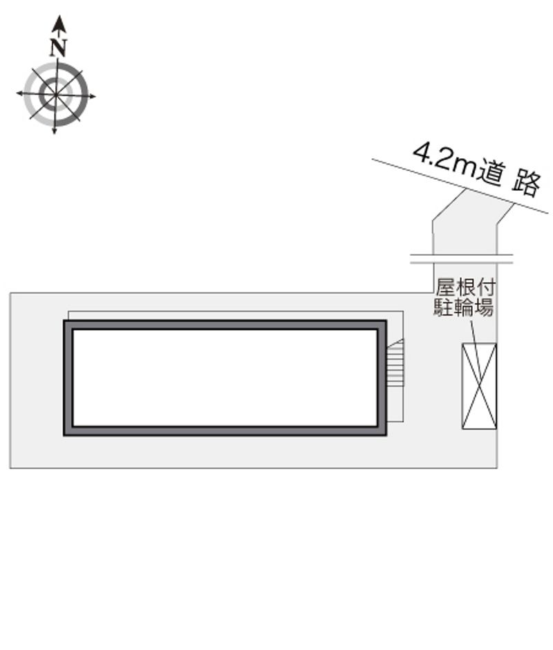 レオパレス東百合ヶ丘 配置図