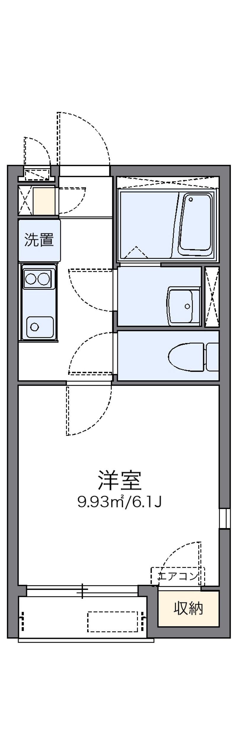 レオネクストリヴェール長田 間取図
