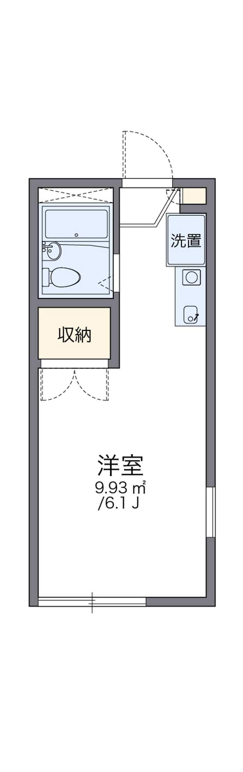 レオパレス桂ＴＡＮＡＫＡ 間取図