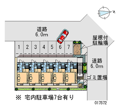 17572 Monthly parking lot