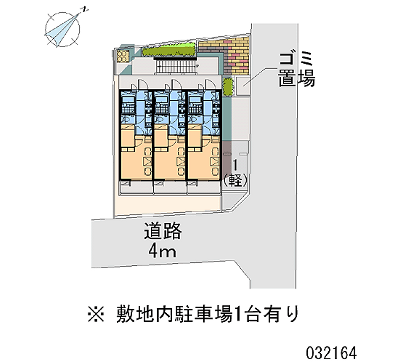 レオパレスＭ＆Ｋ 区画図