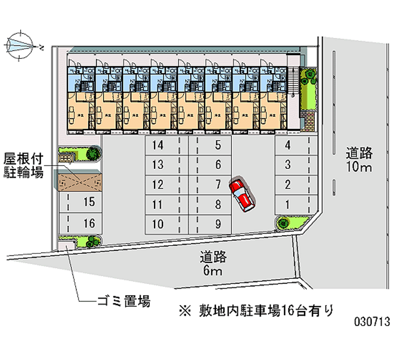 30713 Monthly parking lot